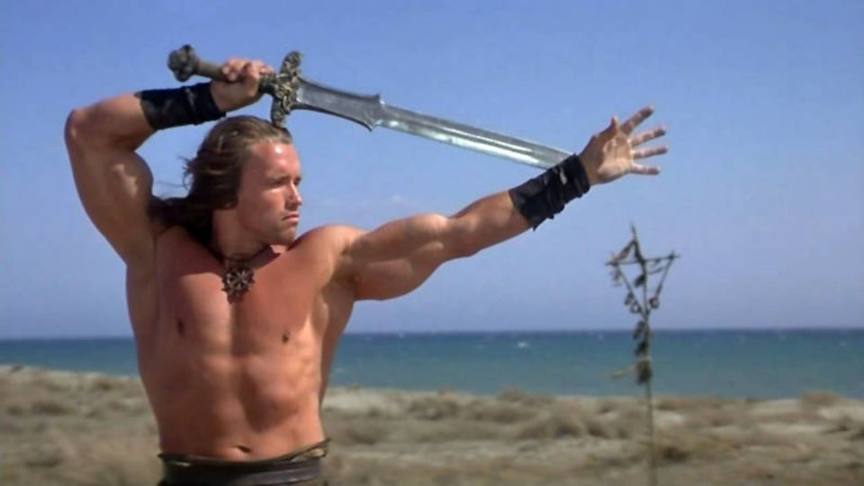 Arnold Schwarzenegger protagonizó en 1982 la película 'Conan el Bárbaro', con la que obtuvo reconocimiento en la industria cinematográfica. Foto: Especial