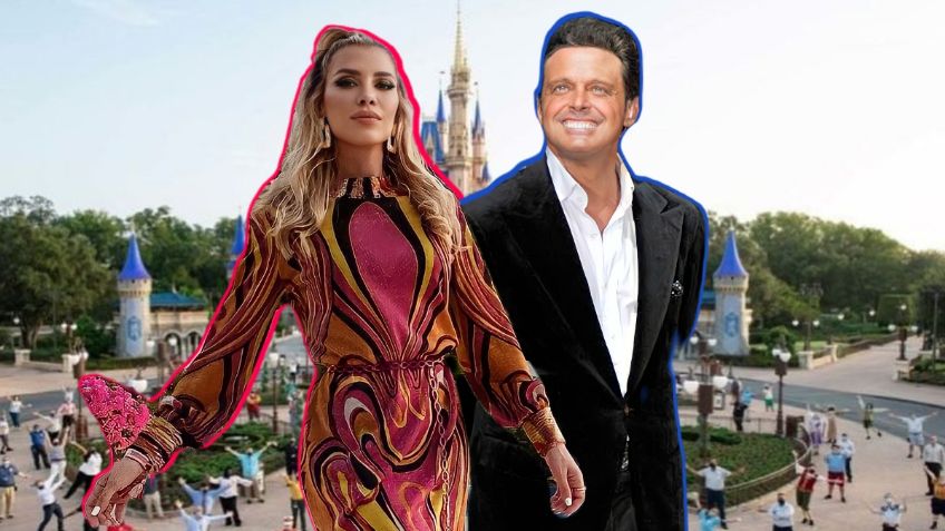 Michelle Salas logró que Luis Miguel se maquillara para esta ocasión especial | FOTOS