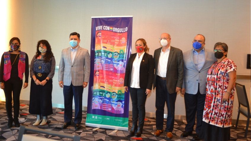 Secretarios de turismo de CDMX, Michoacán y Oaxaca firman convenio sobre turismo LGBT+