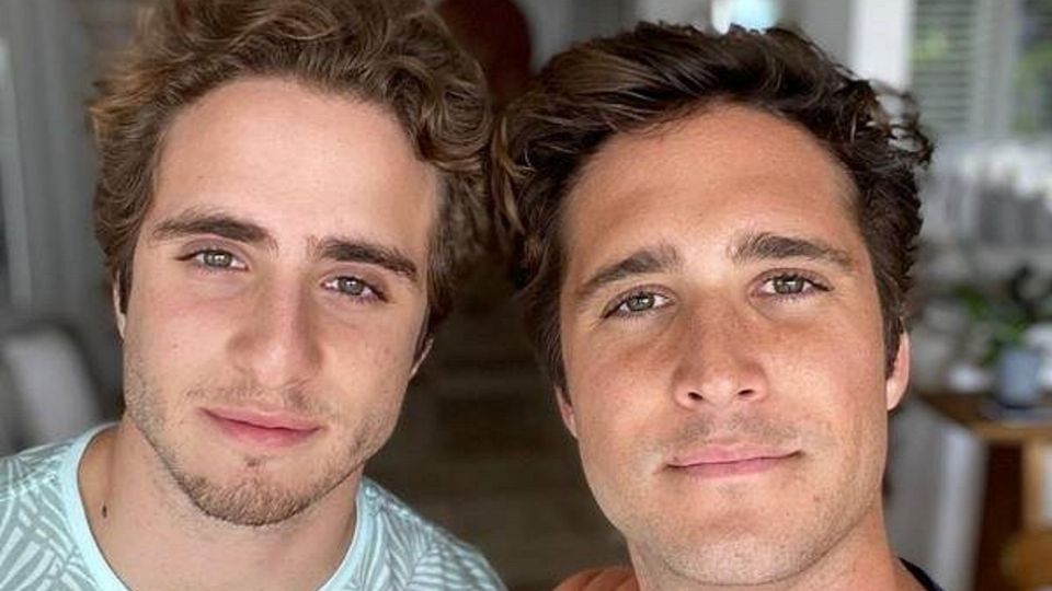 Santiago y Diego González Boneta, comparten mucho tiempo en familia cuando el actor no está en algún proyecto. Foto: Especial