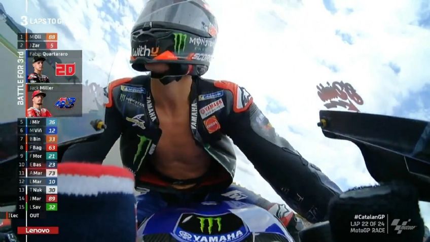 Fabio Quartararo es el mejor en la motocicleta, pero demuestra que el golf no es lo suyo: VIDEO VIRAL