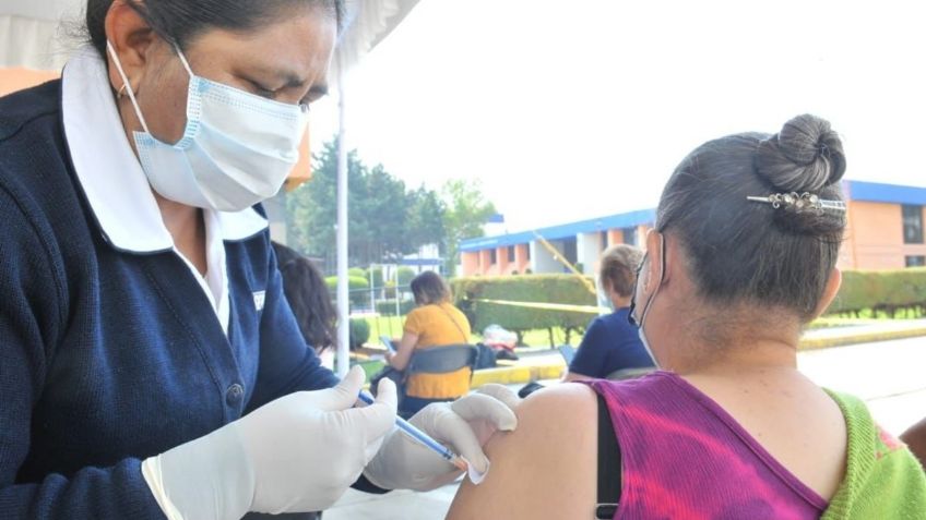 Inicia vacunación de personas de 40 a 49 años en 10 municipios del Valle de México