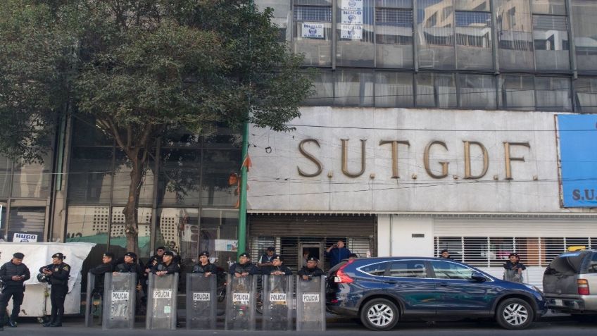 Alistan movilización por inconformidad en elección del SUTGCDMX