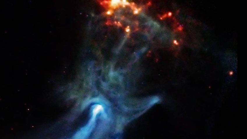 Captan ‘mano fantasma’ en el espacio; esta es la explicación científica