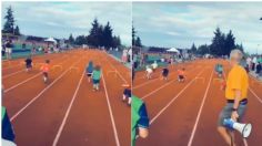 VIDEO VIRAL: Niños corren en competencia de obstáculos y sus reacciones inundan de ternura las redes