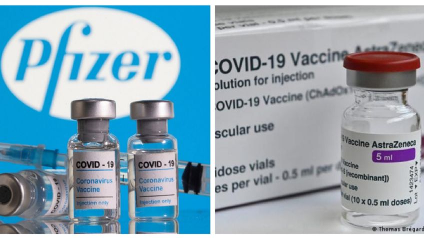 Vacunas de Pfizer y AstraZeneca combinadas dan protección contra variante Delta de Covid-19