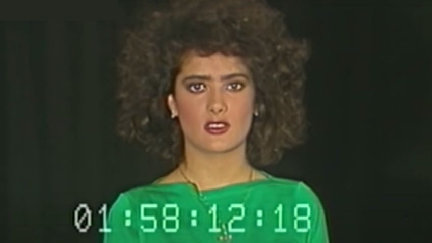 Así actuaba Salma Hayek en su primer casting en 1989, cuando no tenía experiencia: VIDEO