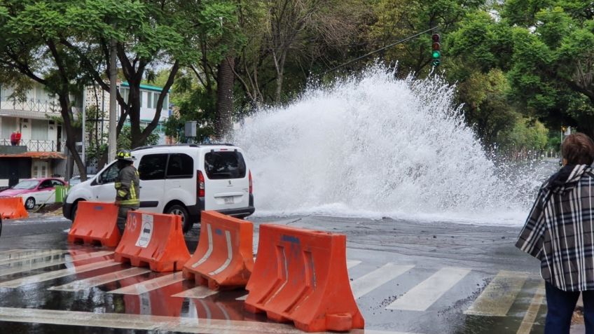 El PRI pide al Sacmex reparar fugas de agua en la CDMX