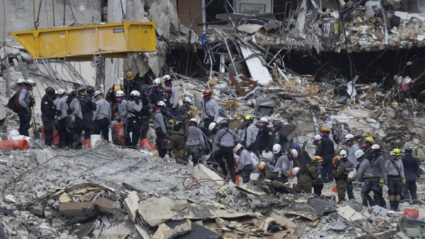 Colapso edificio en Miami: Sí sabían del estado crítico