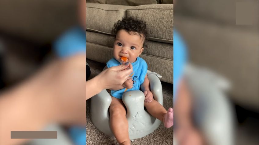 VIDEO VIRAL: Bebé prueba la comida por primera vez y tiene una tierna reacción