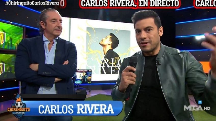 ¿Carlos RIVERA, del canto al futbol? Así triunfó en el mejor programa deportivo de ESPAÑA: VIDEO