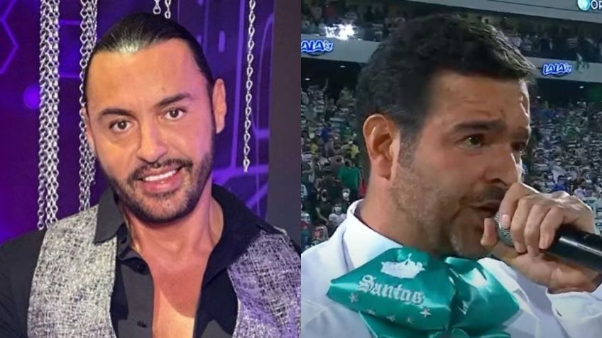 "No quites el dedo del renglón": Latin Lover se burla de Pablo Montero tras error en Himno Nacional | VIDEO