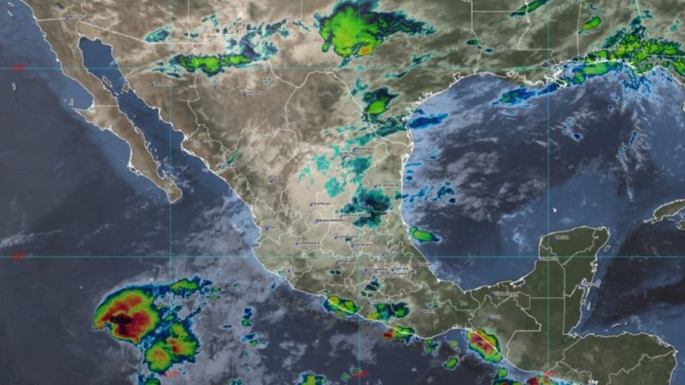 La tormenta tropical Blanca tomará más fuerza en las próximas horas. FOTO: Twitter