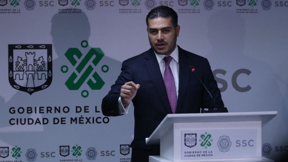 Omar García Harfuch, titular de la Secretaría de Seguridad Ciudadana de la Ciudad de México. Foto: Archivo