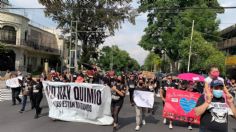 Marchan en Jalisco para pedir que se compren medicamentos oncológicos 