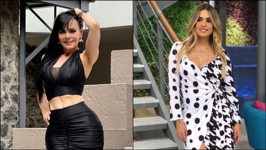 Maribel Guardia le copia a Galilea Montijo pose con piernas abiertas y enciende las redes