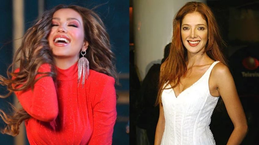 Adela Noriega y Thalía, ¿son hermanas? FOTO sería la prueba, son idénticas