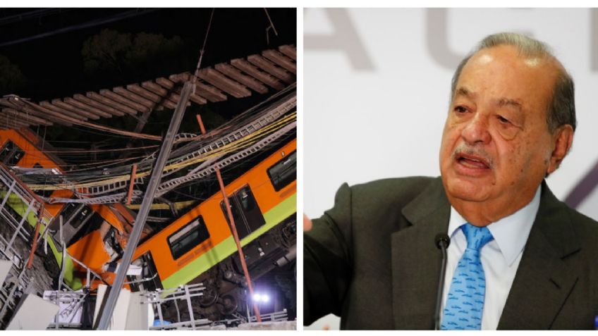 Carlos Slim pagará rehabilitación de Línea 12 del Metro y estará lista en 12 meses: AMLO