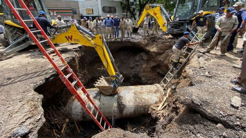 Morena rechaza atender las viviendas de damnificados por fuga de agua en Coyoacán