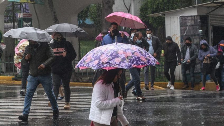 ¡Atención! Pronostican lluvias fuertes en CDMX y 17 estados de la República | 1 de julio