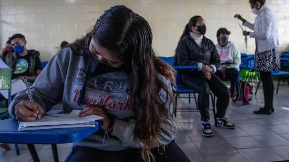 Solo un tres por ciento no tuvo comunicación con sus maestros.

Foto: Cuartoscuro