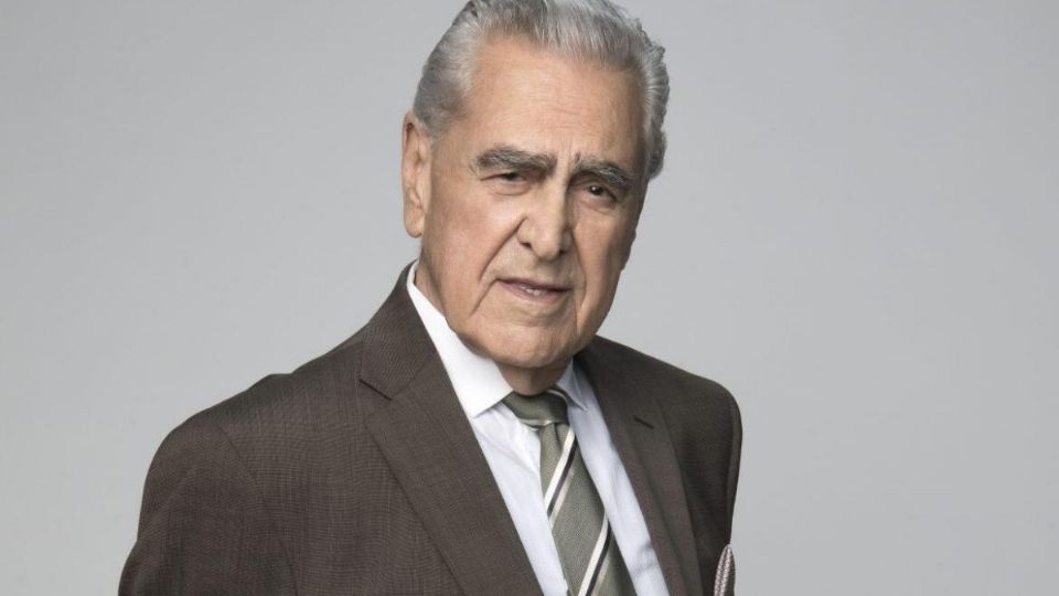 El primer actor, Eric del Castillo, cumplió 89 años el pasado 22 de julio