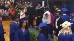 VIDEO VIRAL: Niegan diploma a estudiante latino por portar bandera de México en EU; denuncian racismo