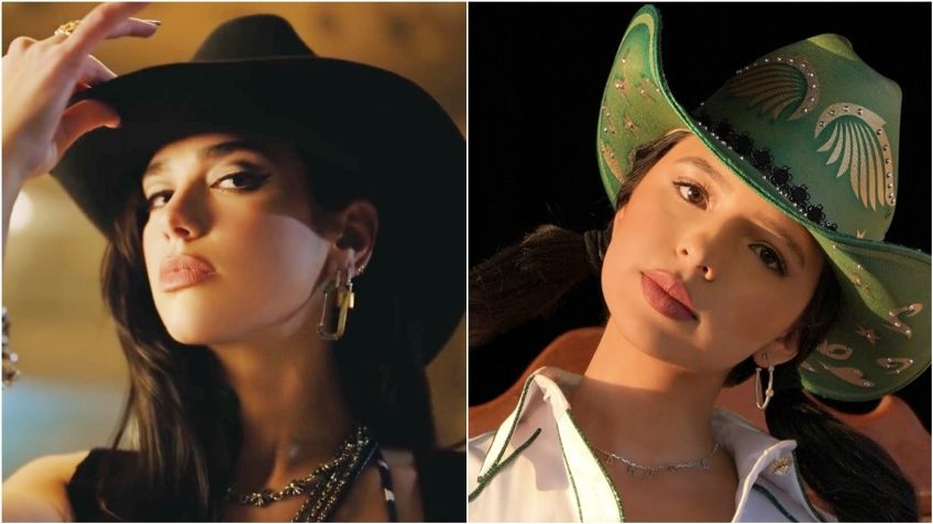 Dua Lipa estrena "Love Again" y le copia baile country a Ángela Aguilar: VIDEO