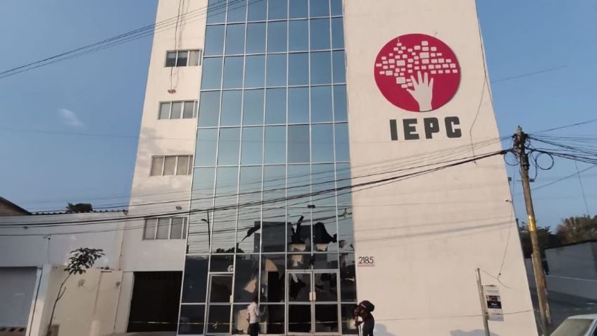 Vandalizan edificio del IEPC en Chiapas