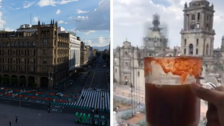 Exhiben más terrazas del Zócalo con tarifas excesivas; VIDEO se viraliza en TikTok