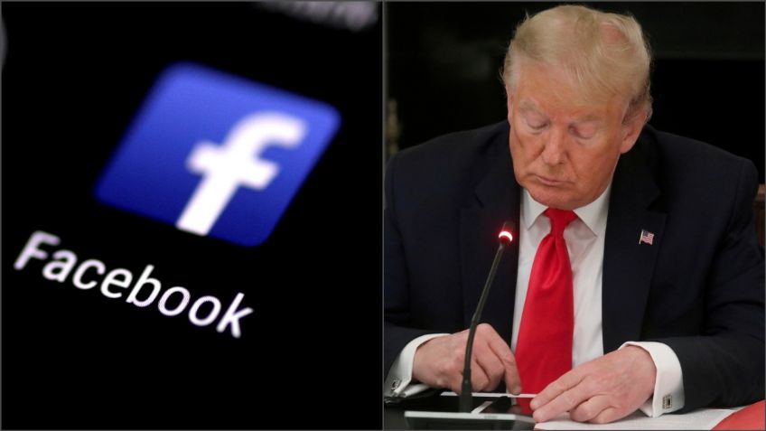 Facebook suspende cuenta de Donald Trump hasta 2023