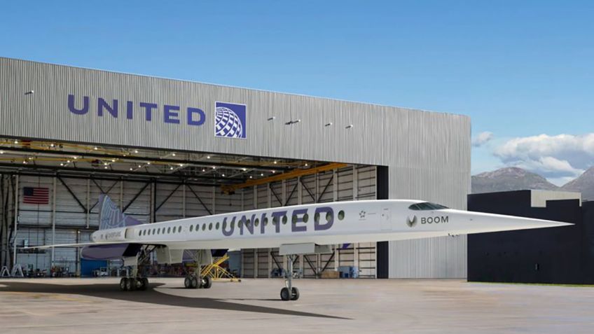 United Airlines venderá vuelos supersónicos de Nueva York a Londres, ¡llegarán en tres horas!