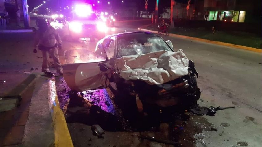 Terrible accidente deja como saldo a una pareja  muerta en Tamaulipas