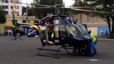 Helicóptero Cóndor traslada de emergencia a un niño para salvarle la vida