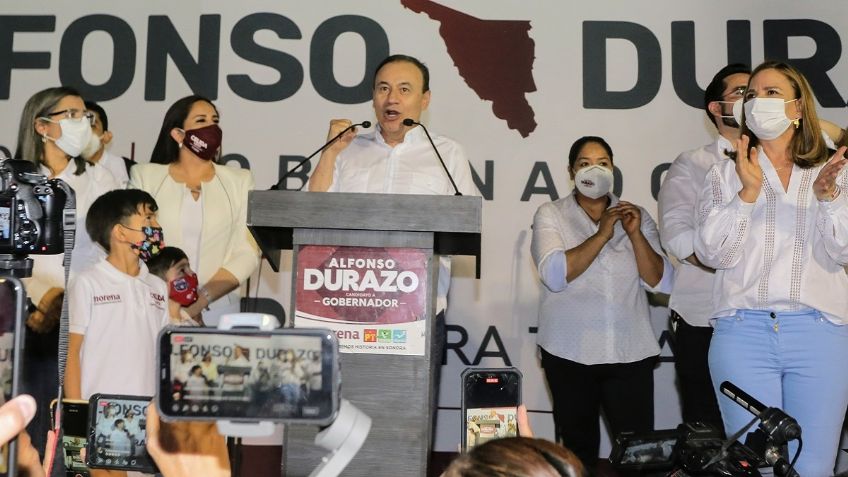 En gubernatura de Sonora, la ventaja es de Durazo con más de 48% de los votos