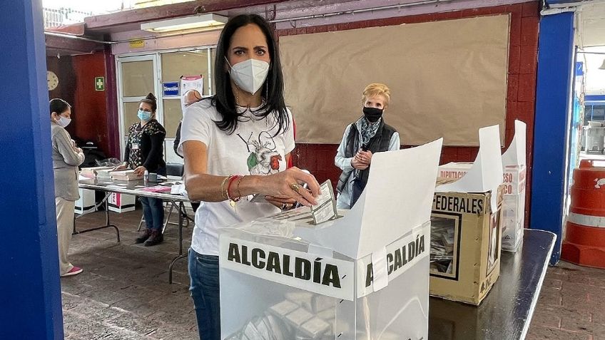 En alcaldía Álvaro Obregón, Lía Limón arrebata con 58.8% de los votos