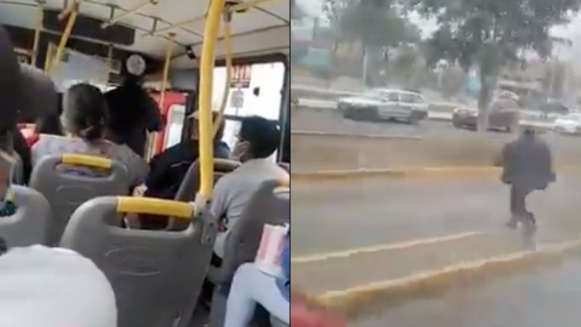 En Perú, chofer de transporte público abandona a pasajeros para ir a votar | VIDEO