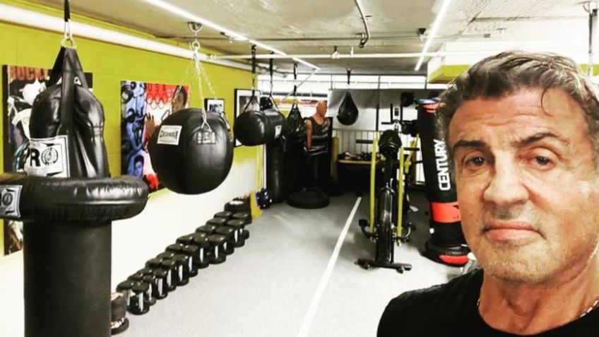 Sylvester Stallone sigue entrenando como Rocky a sus ¡casi 75 años!