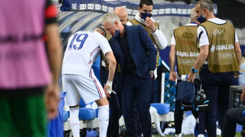 Así fue la LESIÓN de Karim Benzema en AMISTOSO de Francia ¿se pierde la Eurocopa 2020? VIDEO