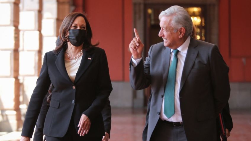 ¿De qué hablarán AMLO y Kamala Harris? Esto dijo el presidente de México