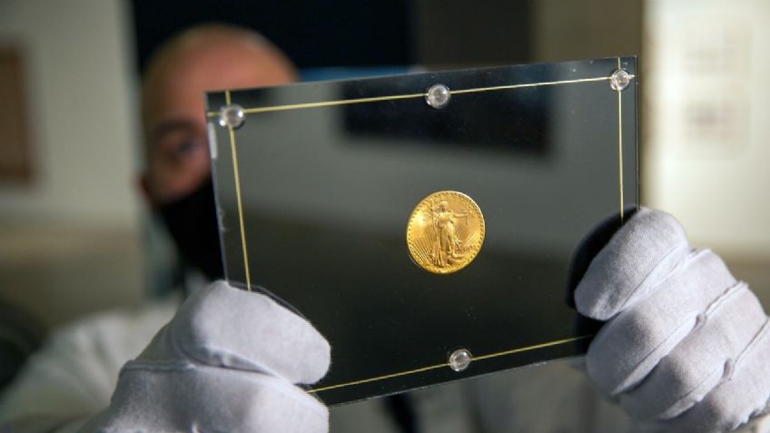 Moneda de oro rompe récord al ser la más cara del mundo