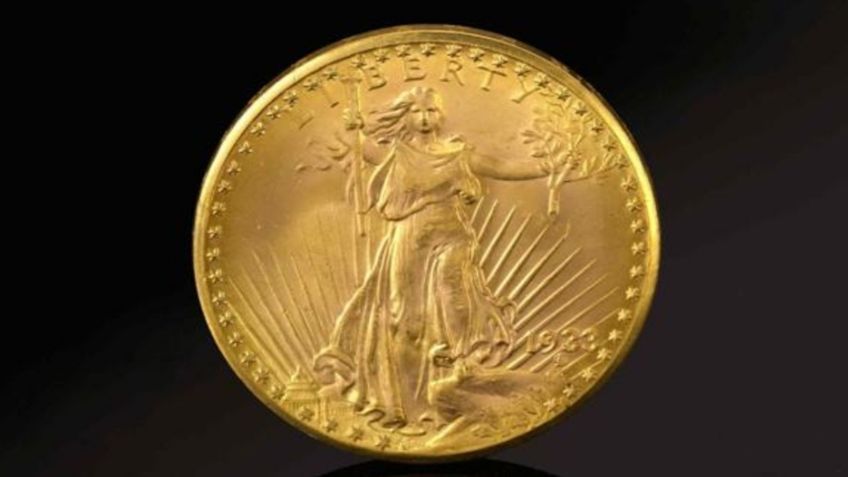 Moneda de oro que nunca salió al mercado se subasta en 377 millones de pesos