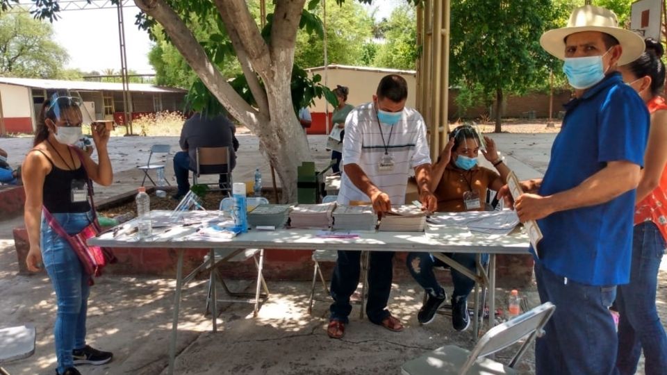 Las pobladores lograron ejercer su derecho ciudadano.