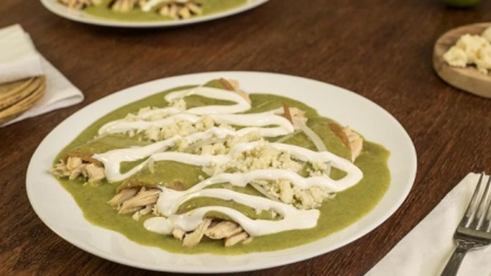 Imagen ilustrativa de enchiladas verdes. Foto: Pixabay