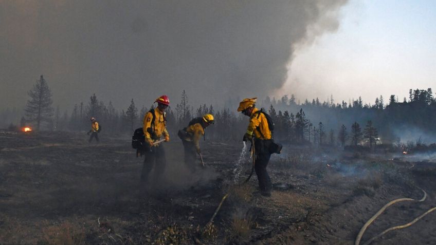 Fuego causa evacuación en California: 900 bomberos luchaban contra las llamas