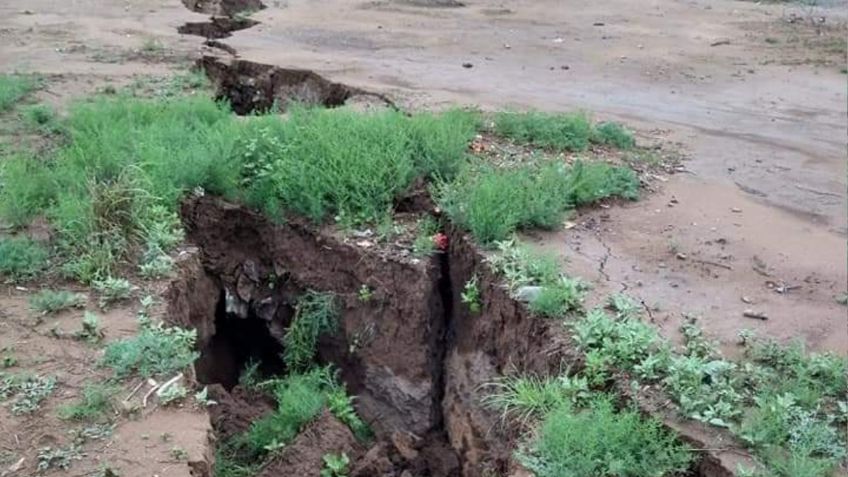 Protección Civil auxilia a familias afectadas por lluvias en San Luis Potosí