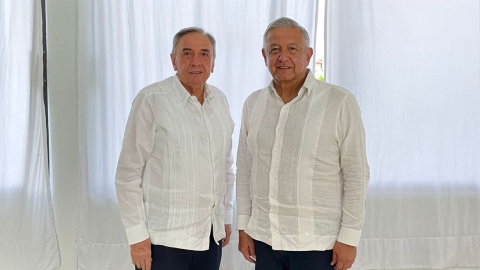 López Obrador estuvo acompañado por el secretario de la Defensa Nacional, Luis Cresencio Sandoval Foto: Especial