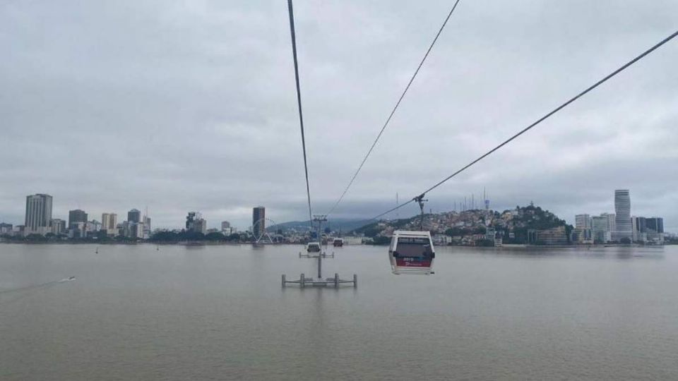 Servicio de Aerovía en Guayaquil, Ecuador.
Foto: @danilocarrerah