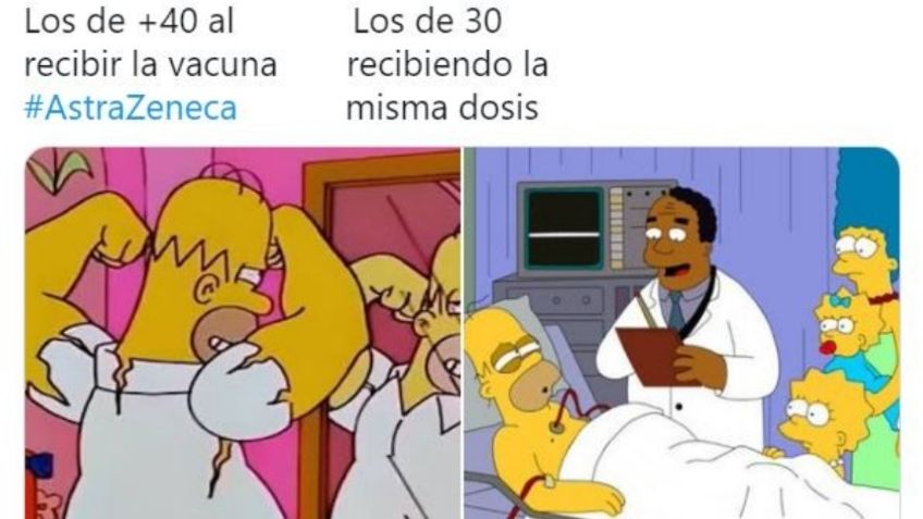 Los treintañeros, la vacuna de Astra Zeneca y el Paracetamol; esta es la historia detrás del Meme de la semana