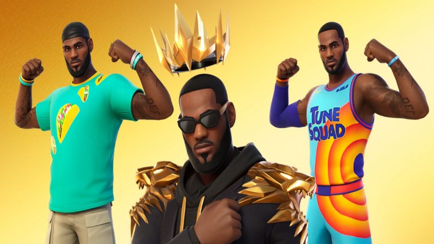 LeBron James hace su debut en el popular videojuego Fortnite